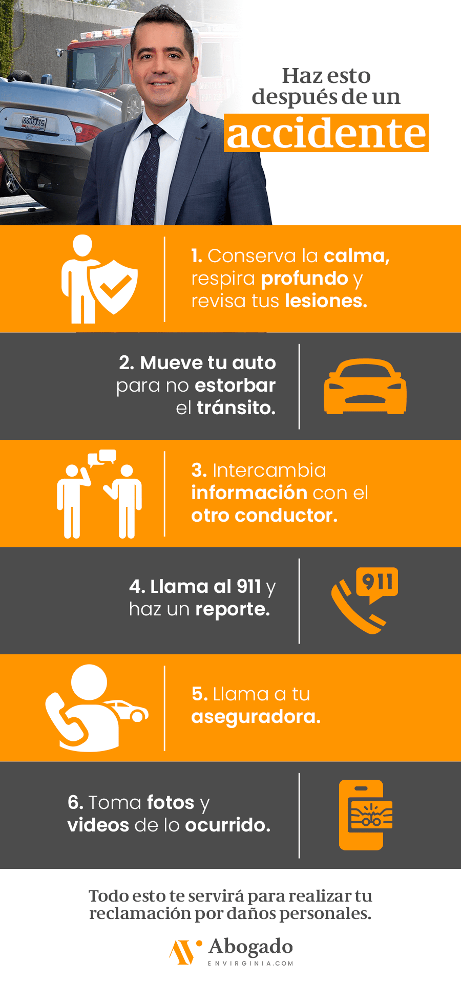 consejos de un abogado experto en accidentes para obtener la compensacion que mereces
