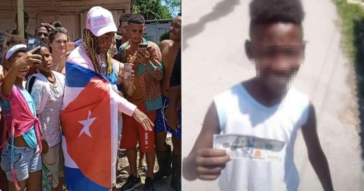 descubre cuantos regalos lleva tekashi a cuba y su impacto