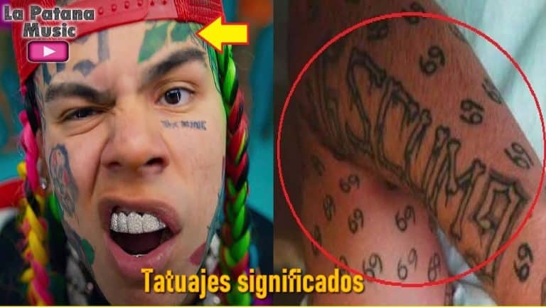 descubre cuantos tatuajes tiene tekashi 69 cada diseno y su significado
