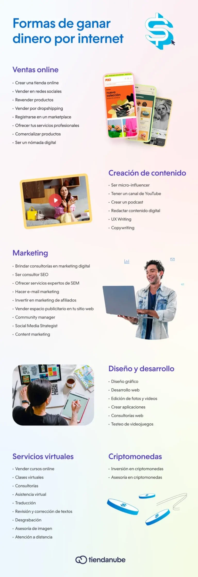 la manera mas facil de ganar dinero por internet y consejos de marketing digital
