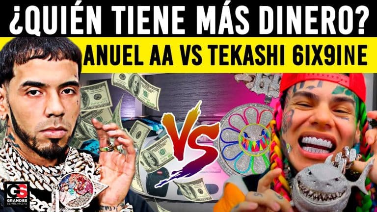 quien tiene mas plata tekashi 6ix9ine o anuel aa descubre la verdadera fortuna de estos artistas